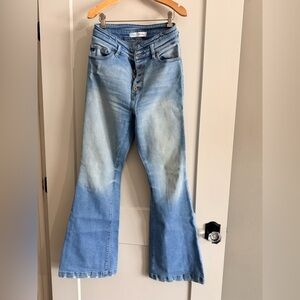 KanCan Light Blue Wide Leg Jeans